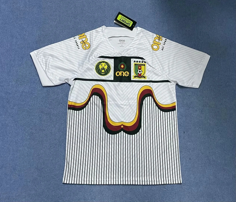 AAA Quality Cameroon 23/24 Special White Soccer Jersey